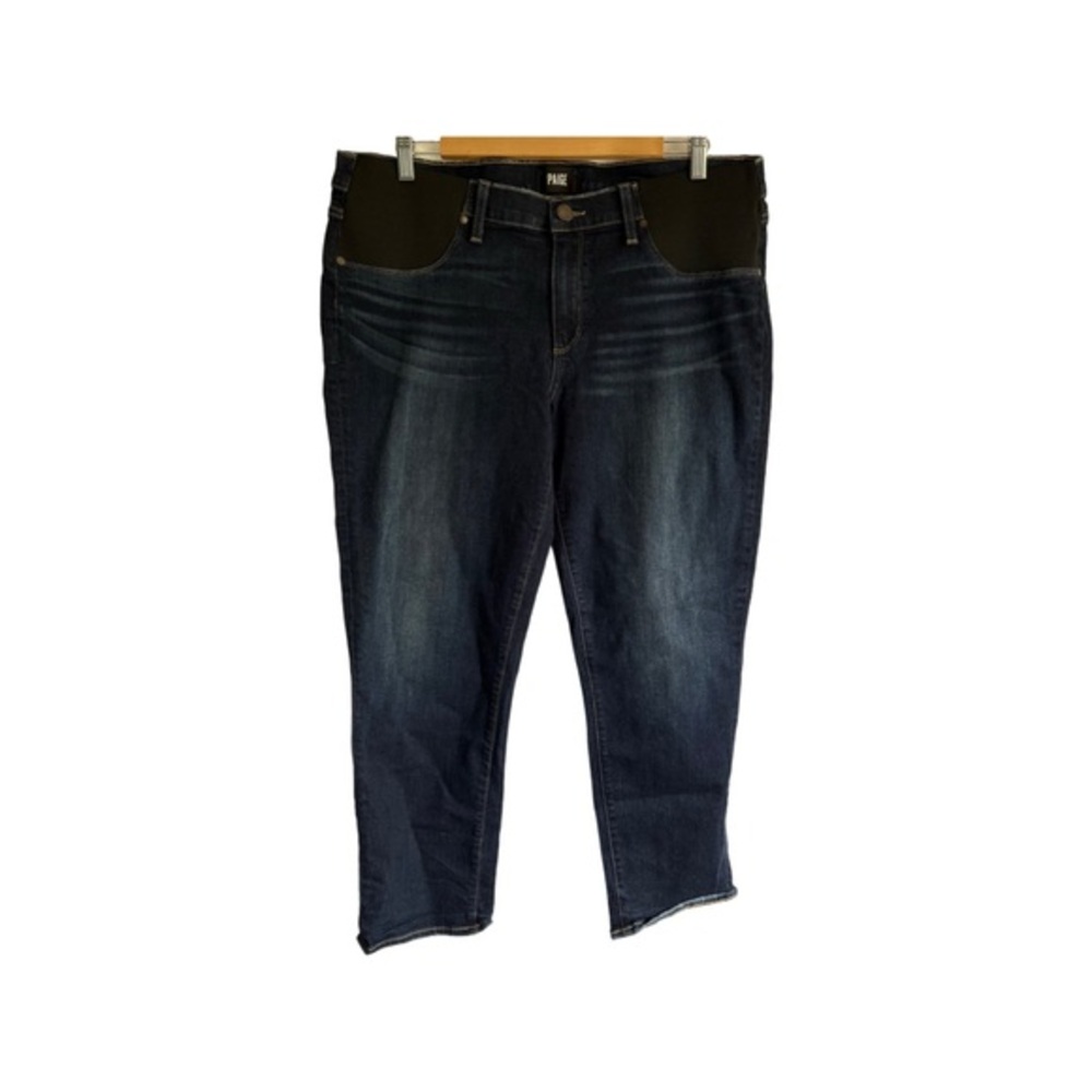 PAIGE Maternity Indigo Denim Jeans